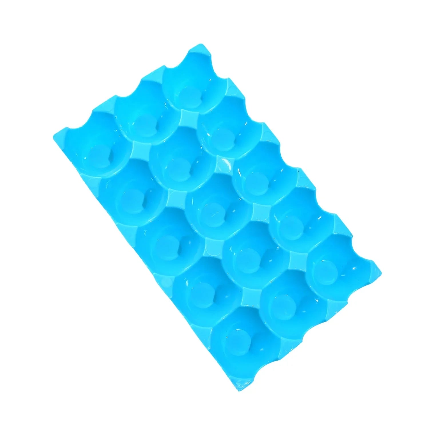 Plastic egg holder, 15 cavities, 4 pieces Plastic egg holder, 15 cavities, 4 pieces